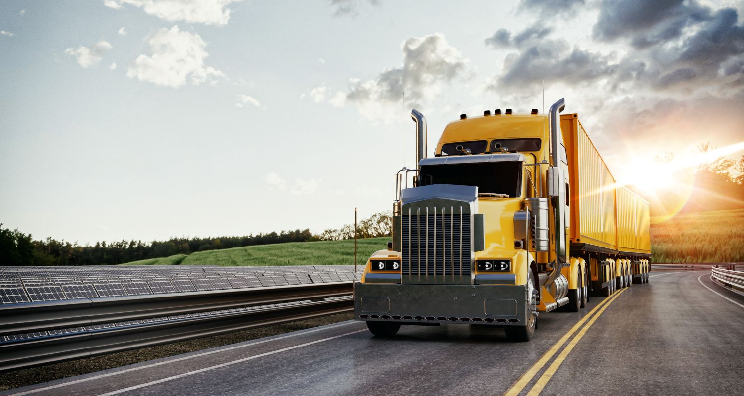 semi truck going for a mobile diesel truck repair near me